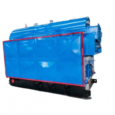 卧式生物质颗粒热水锅炉 全自动采暖 养殖工厂酒店恒温热水锅炉