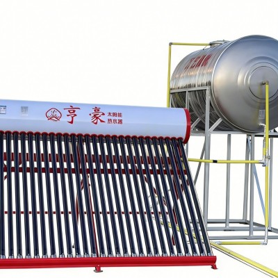 农村家用太阳能热水器抗冻保温管，真空管一体机