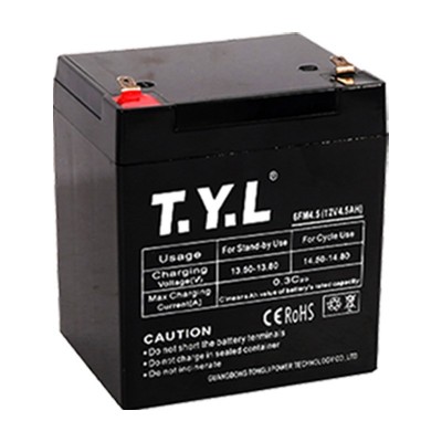 12V4.5AH铅酸储能蓄电池胶体免维护电源太阳能光伏系统铅酸蓄电池