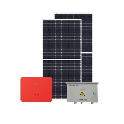 固德威逆变器太阳能发电系统25kw别墅户用并网光伏电站大功率