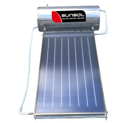 承压型一体式平板太阳能热水器家庭恒温洗澡热水器可外贸跨境厂家