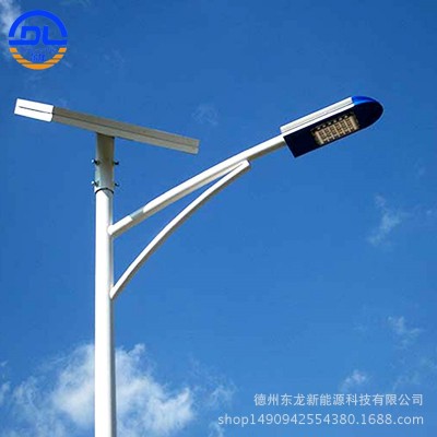 太阳能抱箍路灯 电线杆路灯 一体化太阳能灯厂家直售超亮防水灯具