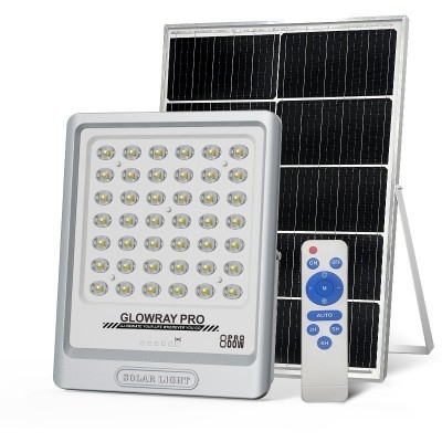 太阳能灯家用户外庭院灯防水工程款超亮LED大功率太阳能投光灯