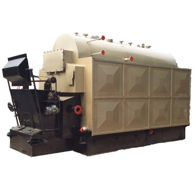 生物质锅炉DZL6t chain biomass steam boiler exported to Ghana