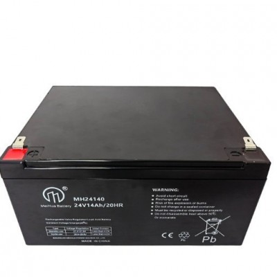 美华电池24V14AH电动童车电动卡丁车儿童车滑板车 电梯蓄电池