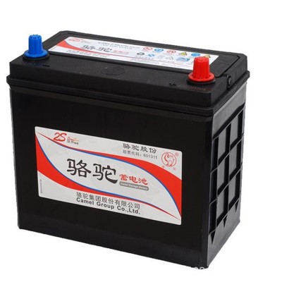 骆驼蓄电池6-QW-36mf适用本田飞度峰范铃木奥拓12V36AH汽车电瓶