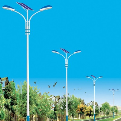 8m双臂太阳能路灯LED新农村道路街道照明市政照明