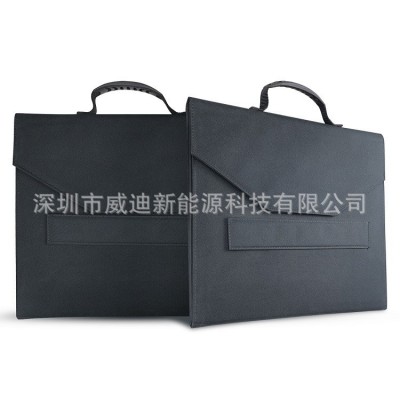 跨境移动电源 18V四折200W太阳能单晶折叠包户外便携充电板带支架