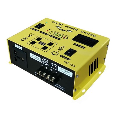 太阳能控制器逆变器一体机12V300WZ-123正弦波输出220VDIY装机