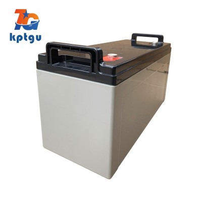 太阳能蓄电池深循环储能胶体免维护铅酸电池批发12V120AH长寿命