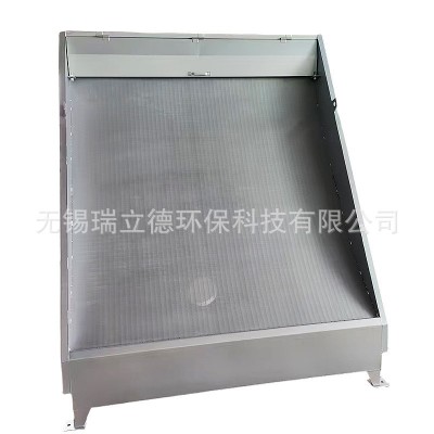 水力筛斜网筛弧形格栅 不锈钢固液分离污水处理弧形筛厂家多型号