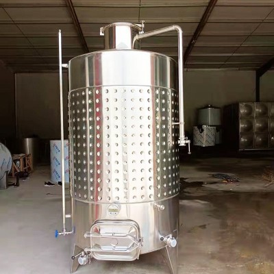 不锈钢储罐搅拌罐不锈钢发酵罐果酒发酵罐冷却罐密封罐控温发酵罐