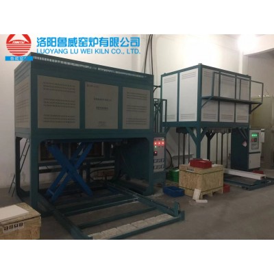 1200度 1300度 升降式高温电炉 炉膛升降平台升降炉