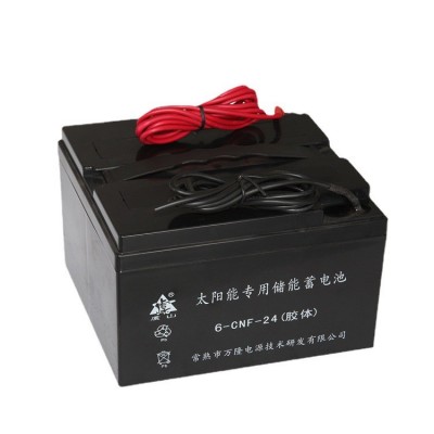 铅酸胶体电池12V24AH铅酸蓄电池 胶体免维护 太阳能胶体 储能电池