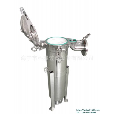 厂家顶入袋式过滤器 龟背式滤袋过滤器 （Φ180*430/Φ180*810）
