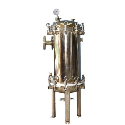 不锈钢5芯20寸钛棒四氟过滤器PFA/PTFE喷涂过滤器化学药液304/316