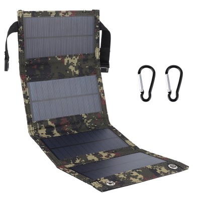 20W太阳能折叠包 8W 5V USB户外手机便携太阳能充电器充电板跨境