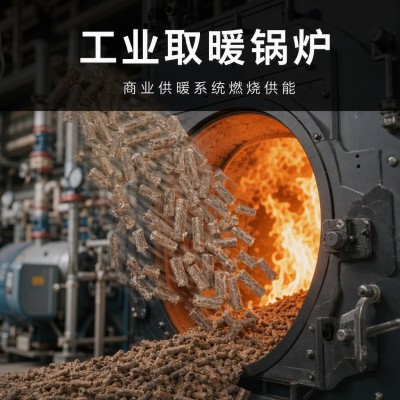 厂家秸秆批发生物质颗粒新能源高热值不结焦灰分少取暖锅炉燃料