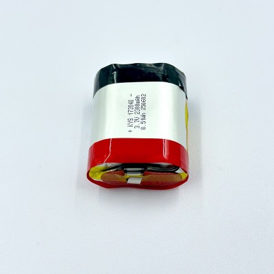 工厂直销173040纯钴3.7V 2300mAh 10A 电容式电池聚合物锂电池
