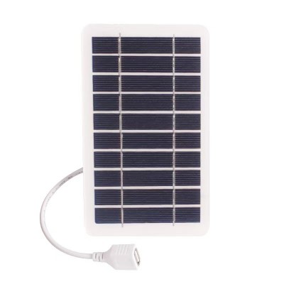 源头工厂太阳能板5V2W手机监控手表户外太阳能应急充电板便捷式