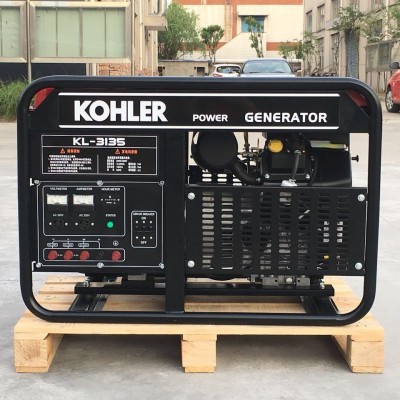 15kw 科勒动力 单相 KL-1160双缸 移动式 汽油发电机组